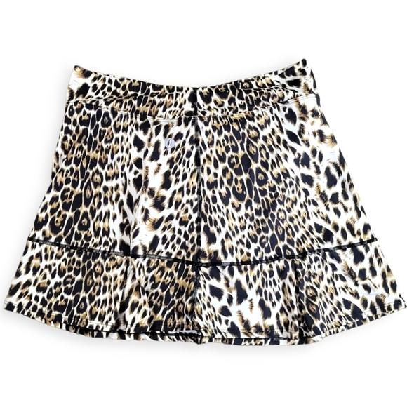 Dona Jo Flirty Skirt Skort Cheetah Print Tennis Skirt 3X - Picture 8 of 13